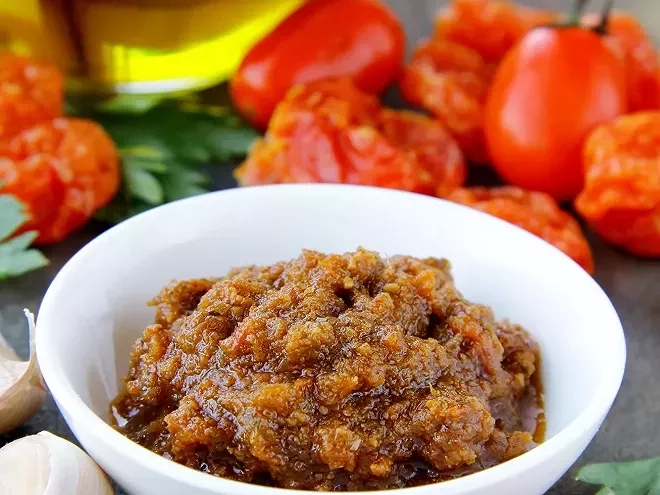 Recette de pesto rouge léger