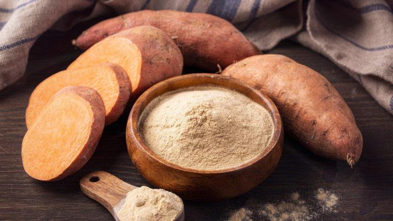 farine patate douce