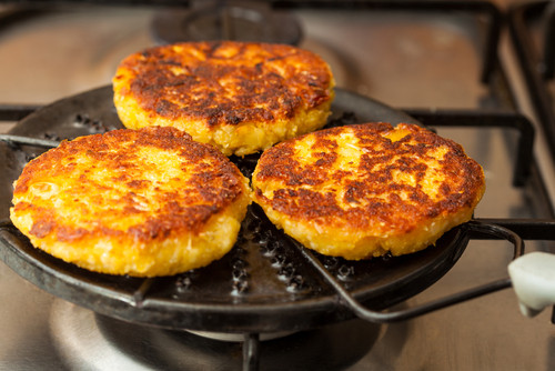 Galettes de maïs légères