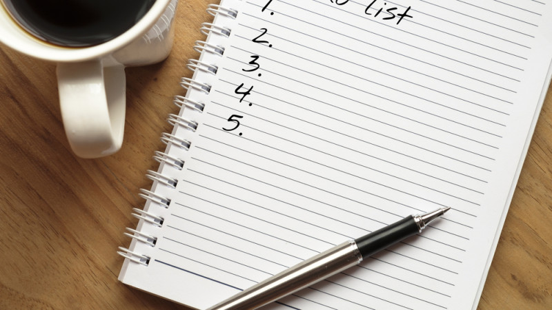 to do list