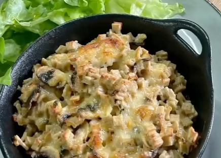 Recette de gratin de crozets