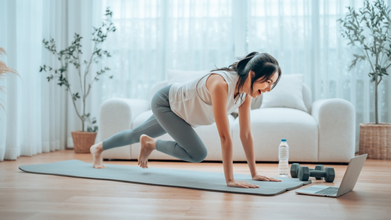 Quel muscle fait travailler le mountain climber ?