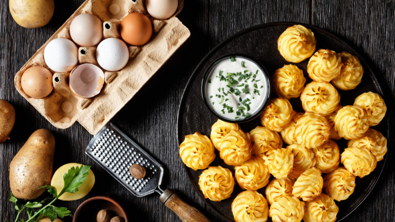 Comment faire des pommes duchesse légères ?