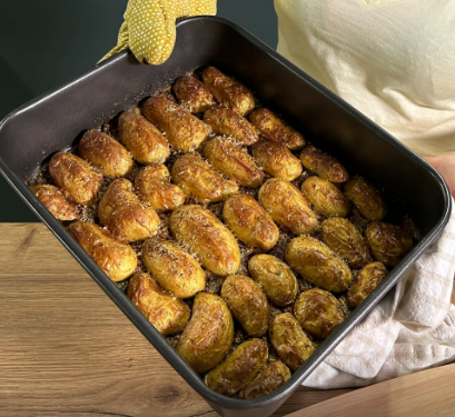 Recette de Crispy parmesan potatoes