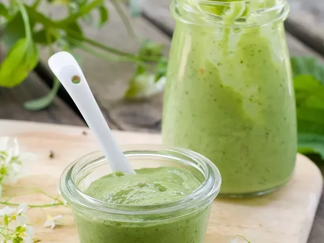 Recette légère d'houmous de brocoli 