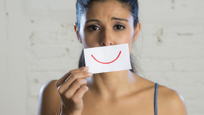 la dépression souriante