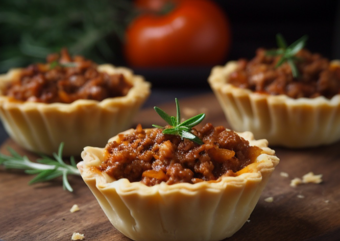 Recette de Tartelettes à la bolognaise