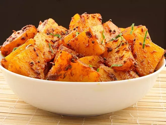 Recette de pommes de terre à la chermoula 