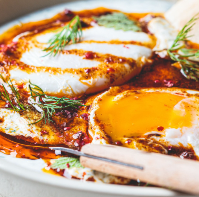 Recette d'œufs à la turque