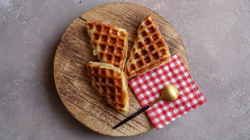 Comment faire une gaufre avec une pâte feuilletée ?