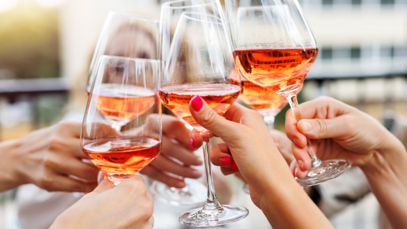 Les bienfaits du vin rosé