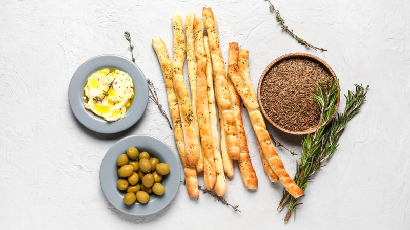 Que manger avec des gressins ?