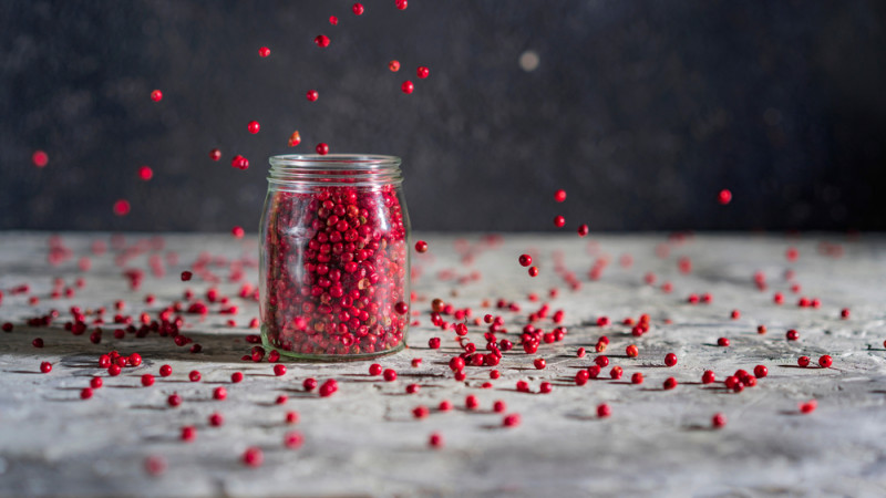 Les bienfaits du poivre rose