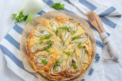 Recette de Tarte au fenouil 