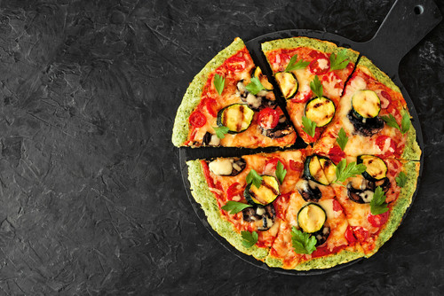 Recette de pâte à pizza à base de courgettes