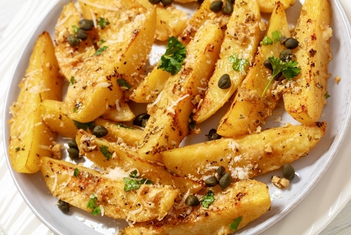 Recette de pommes de terre à la grecque