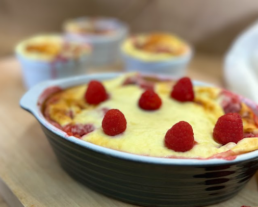 Recette de Skyr flan à la framboise
