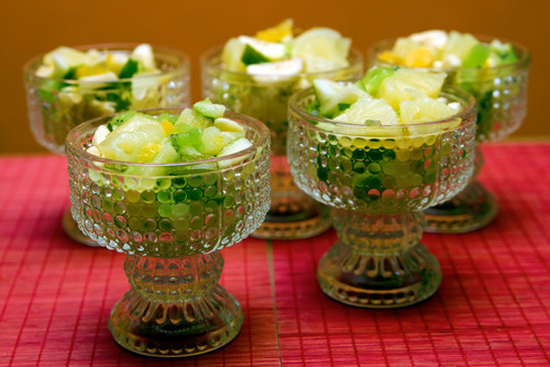 10 recettes de salades de fruits de printemps