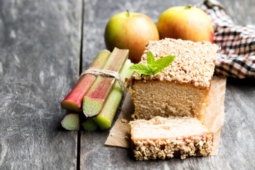 Recette de cake à la rhubarbe