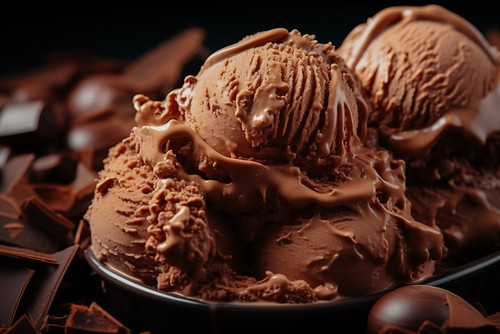 Recette de glace au chocolat