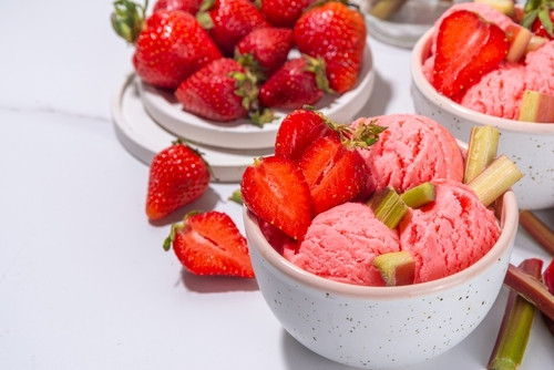 Recette de sorbet fraise express