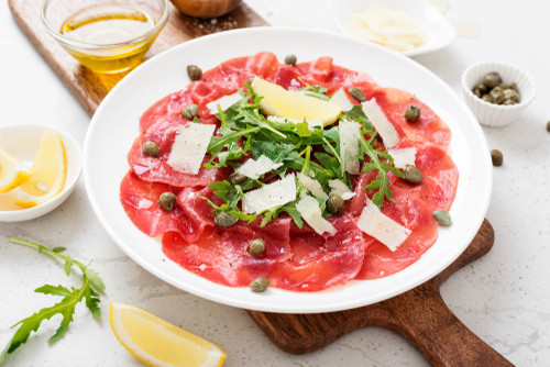 Recette de carpaccio à l’italienne
