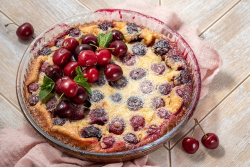 Recette de clafoutis au micro-ondes 