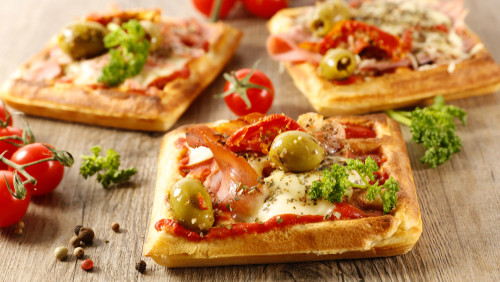 10 recettes de gaufres salées