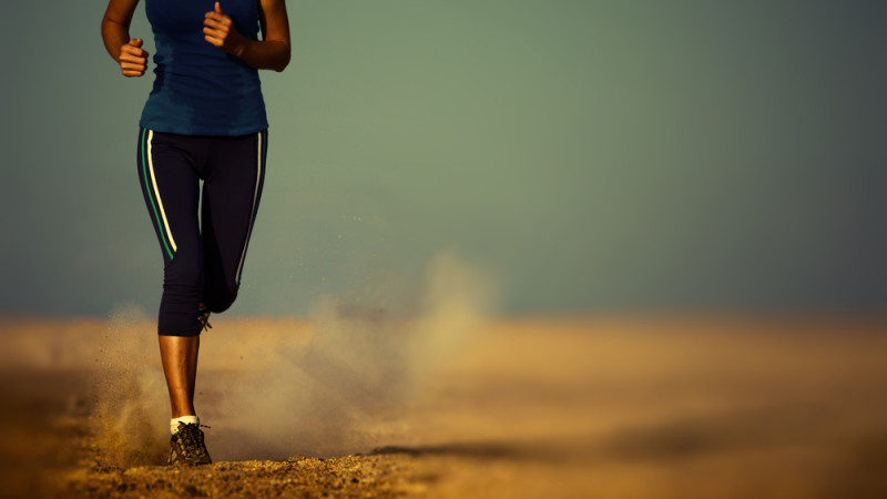 running