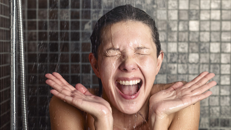 douche froide