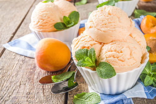 Recette de glace à l'abricot