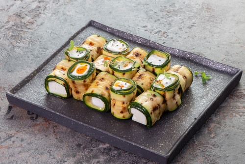 Recette de courgette rolls