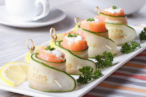 Recette de concombres farcis