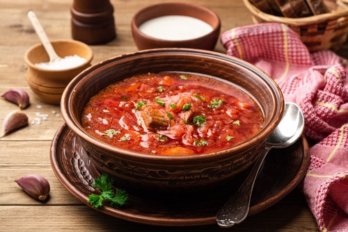 10 recettes russes en version légère