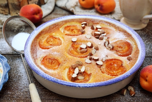 Recette de flan aux abricots