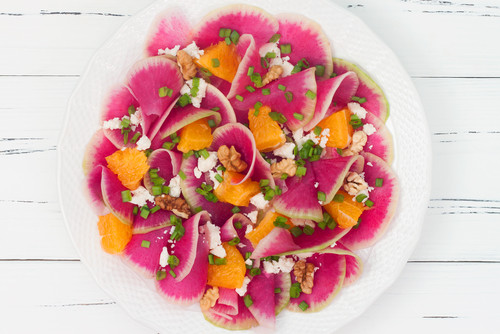 Recette de carpaccio de pastèque 