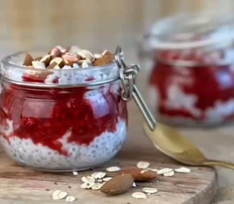 Recette de Chia pudding à la framboise