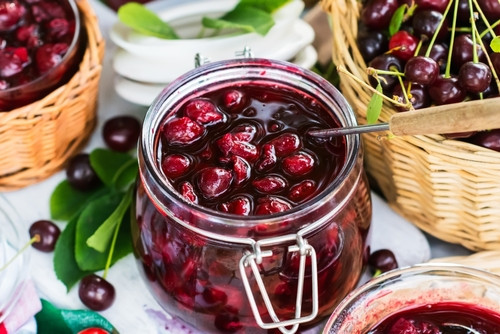 Recette de confiture de cerises 