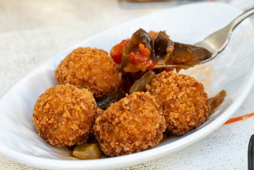 Recette de croquettes de ratatouille