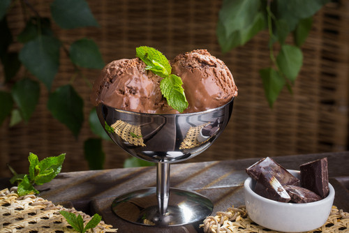 Recette de glace à la pâte à tartiner