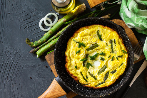 Recette de frittata aux asperges