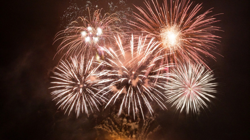 feux d'artifices