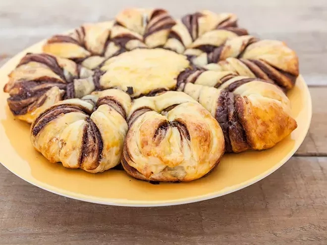 Recette de tarte soleil au chocolat