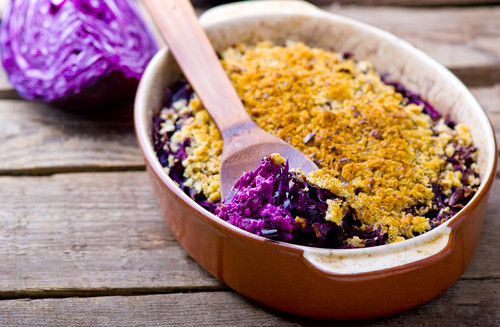 Recette de scarpaccia au chou rouge 