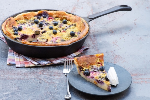 Recette de clafoutis aux mûres 