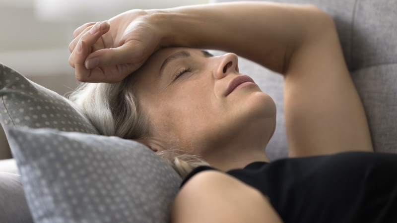 femme avec hypertension