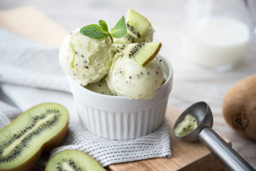 Recette de sorbet au kiwi 