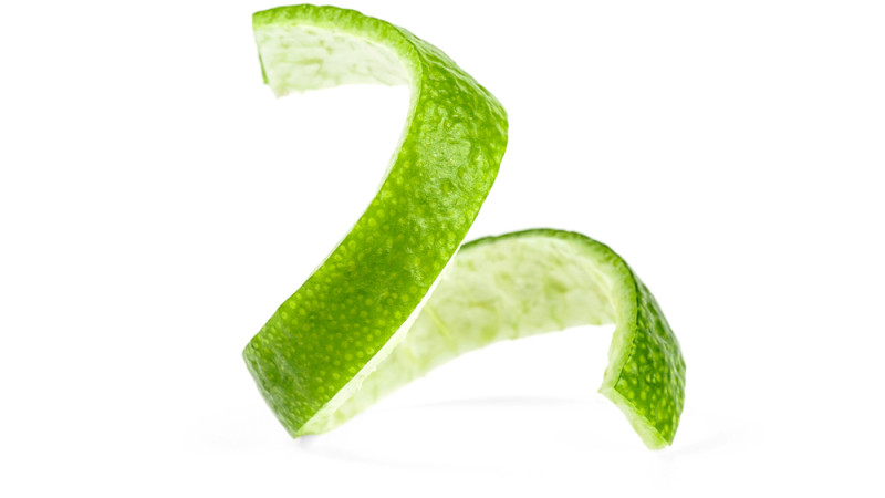 zeste de citron vert