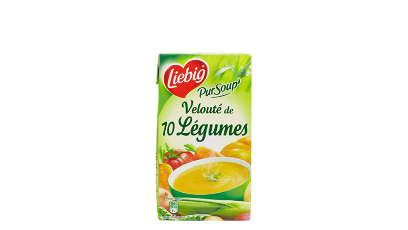 brique de soupe aux légumes