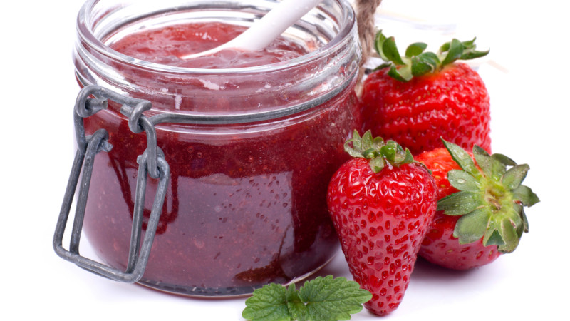 confiture de fraises